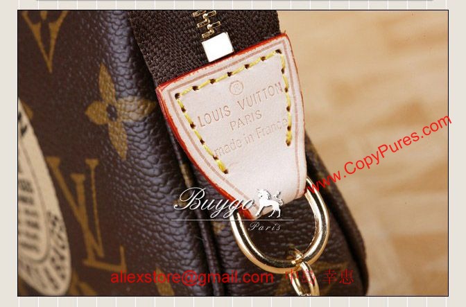 ルイ・ヴィト  モノグラム モノグラムＴ＆Ｂ ミニ・ポシェット・アクセソワール（アクセサリーポーチ） Ｍ６０１５３